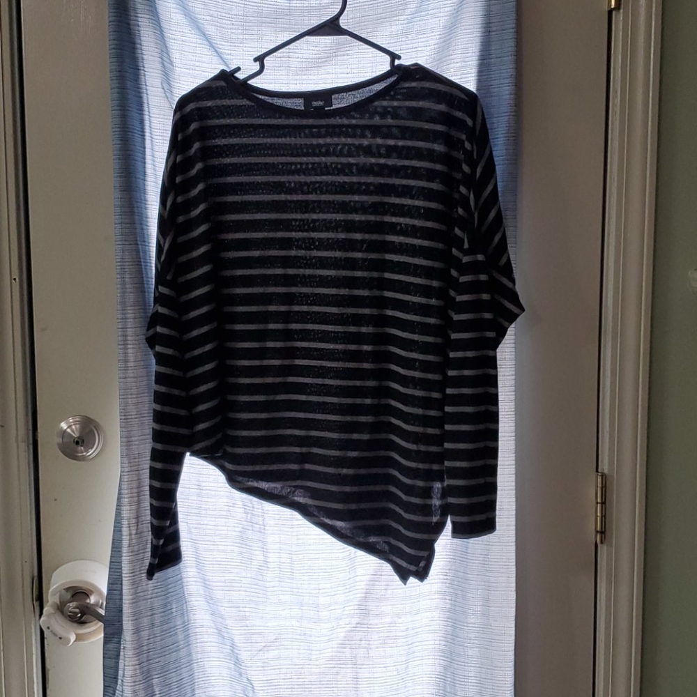 Striped over shirt